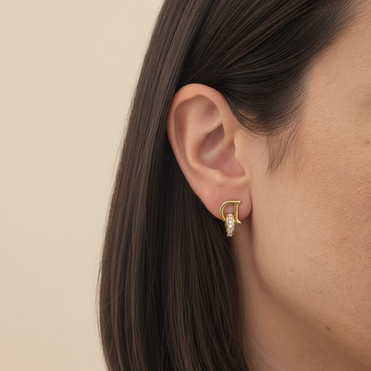 Aretes D Acero Inoxidable