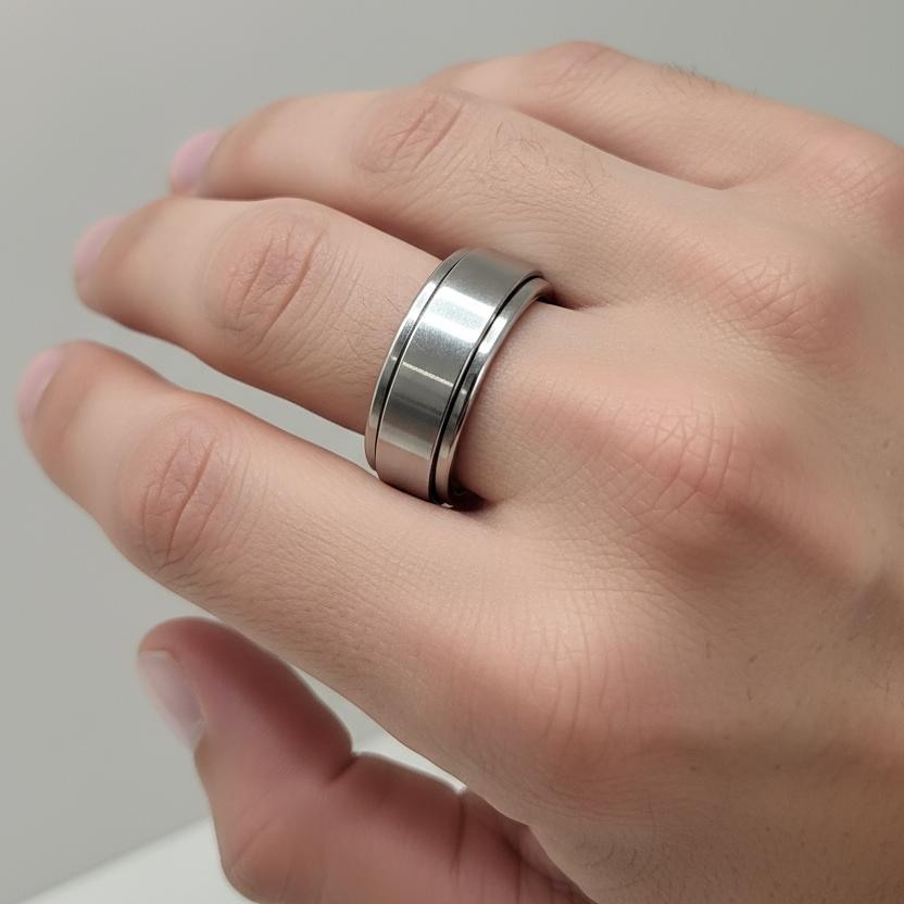 Anillo Giratorio Acero Inoxidable