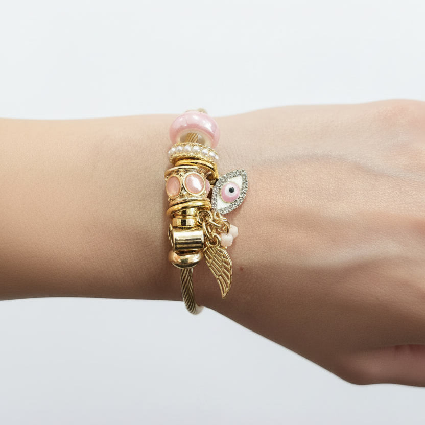 Pulsera Ojo Ala Acero Inoxidable