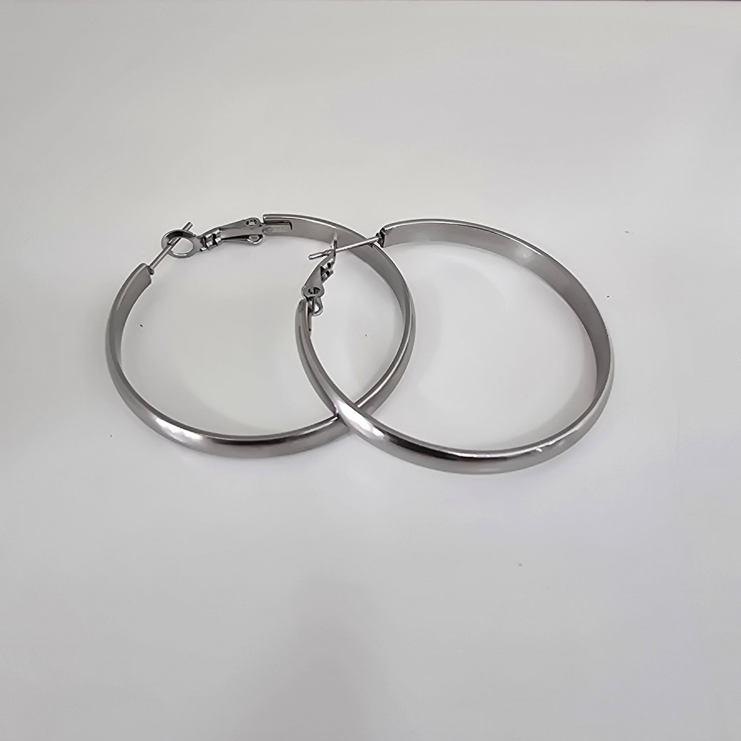 Arracadas 40 mm Acero Inoxidable