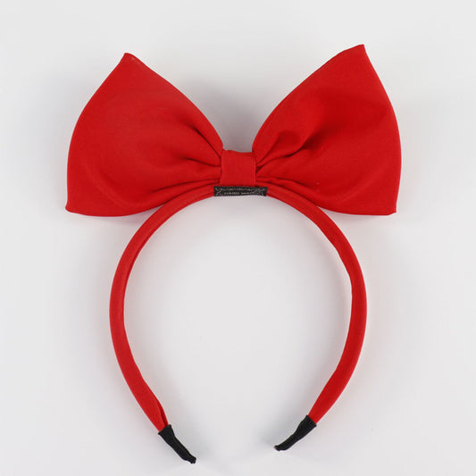 Diadema Moño Rojo