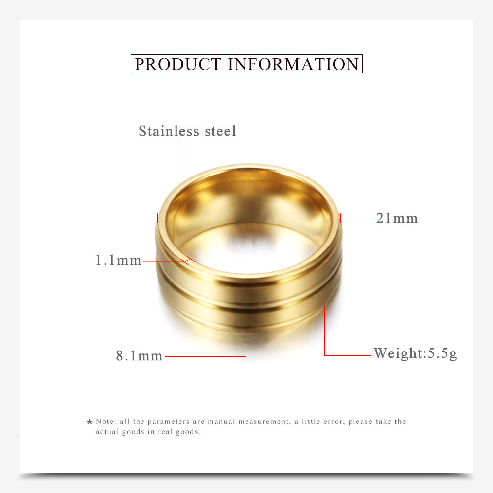Anillo Acero Inoxodable