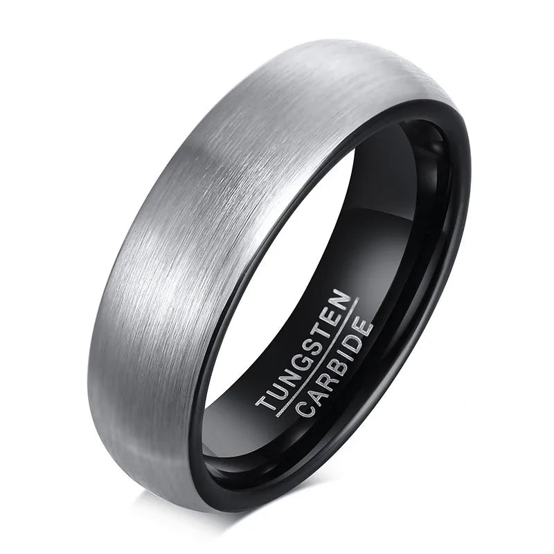 Anillo Acero De Tungsteno