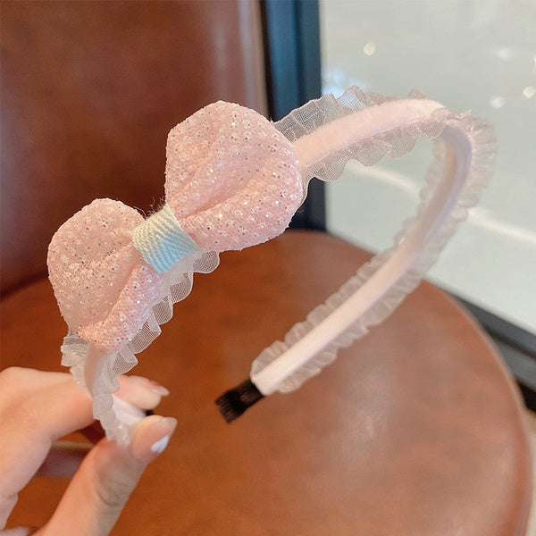 Diadema Rosa Moño