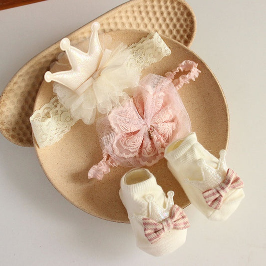 Set Banditas y Calcetines Corona