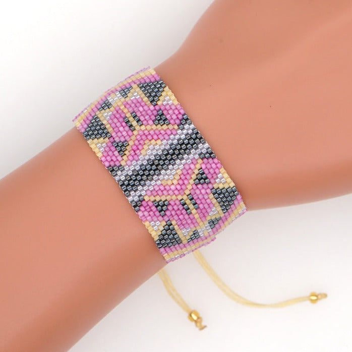 Pulsera Miyuki Gruesa